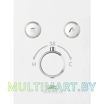 Смеситель Rubineta Thermo-2F (PM0015) картинка 2